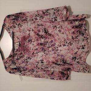 Lauren Conrad Floral Bow Blouse